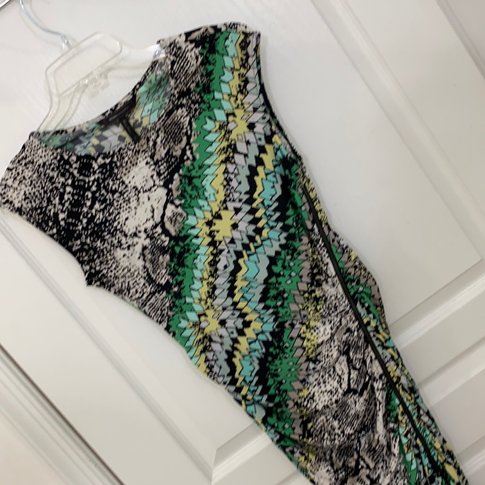 BCBG Maxazria Multicolor Dress Size Small